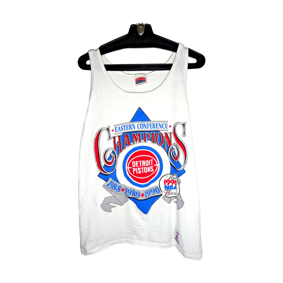 Vintage 90s Detroit Pistons Nutmeg Tank Top white - photo 1