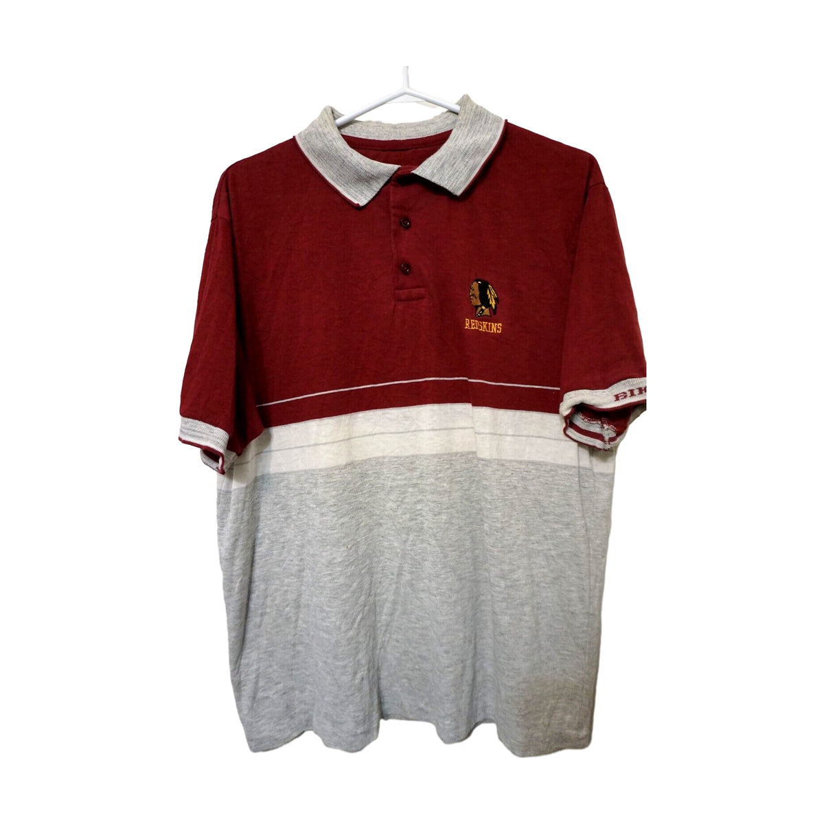 Vintage 90s Washington Redskins Majestic Polo Shirt multi-color - photo 1