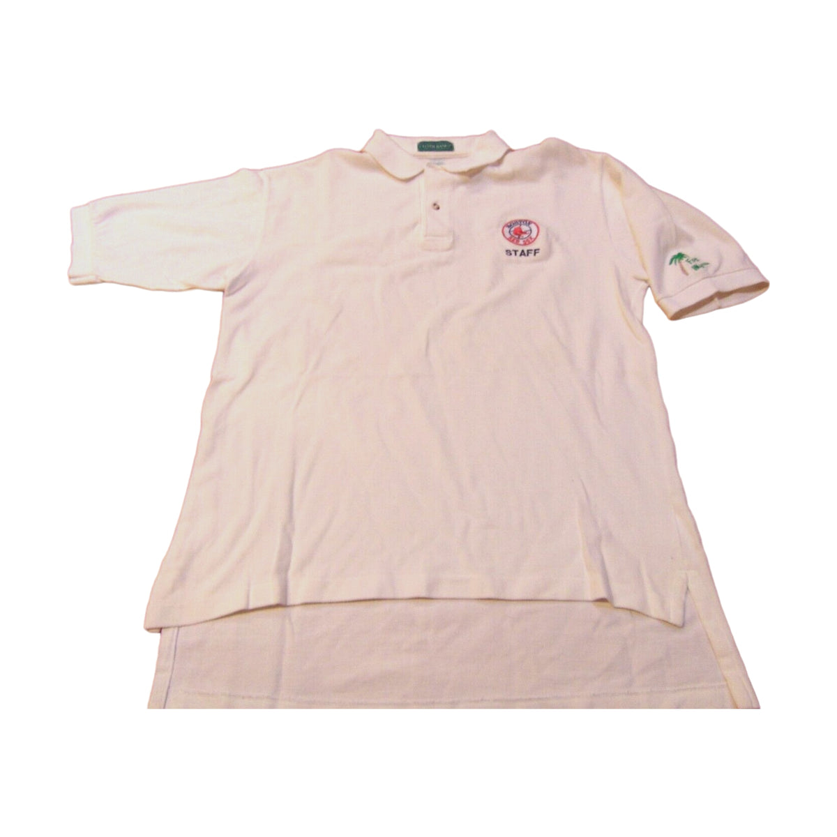 Vintage 90s Boston Red Sox Outer Banks Polo Shirt white - photo 1