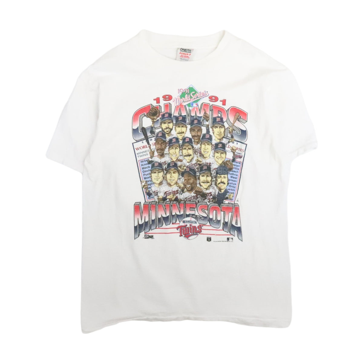 Vintage 1991 Minnesota Twins World Series T-Shirt - photo 1