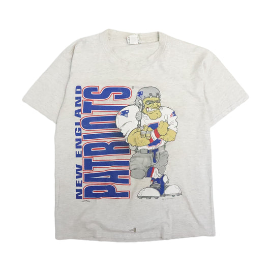 Vintage 90s New England Patriots Nutmeg T-Shirt - photo 1