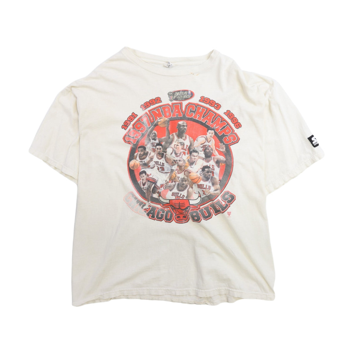Vintage 1997 Chicago Bulls Michael Jordan Starter T-Shirt - photo 1