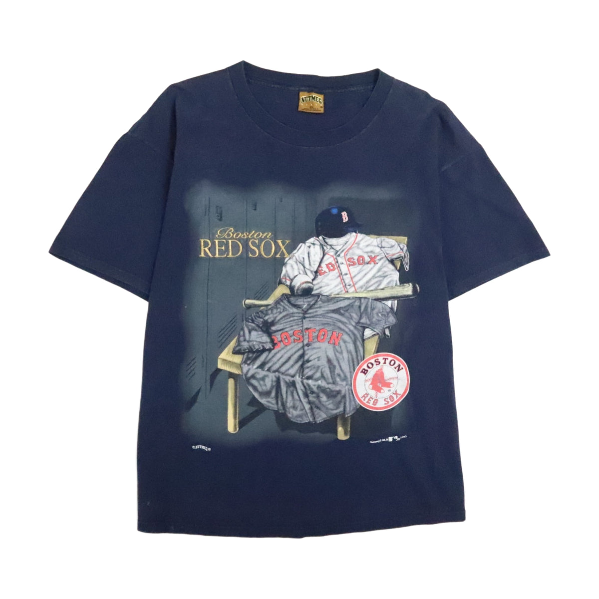 Vintage 90s Boston Red Sox Nutmeg T-Shirt - photo 1