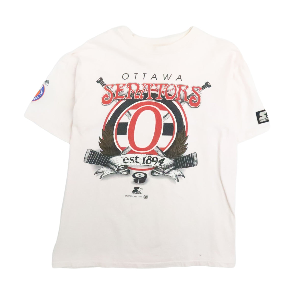 Vintage 90s Ottawa Senators Starter T-Shirt - photo 1