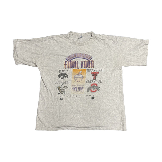 Vintage 1993 Raiders Starter T-Shirt gray - photo 1