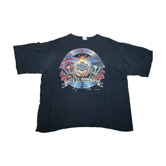Vintage 90s Buffalo Bills Super Bowl Xxxvii Salem Sportswear T-Shirt black - photo 1