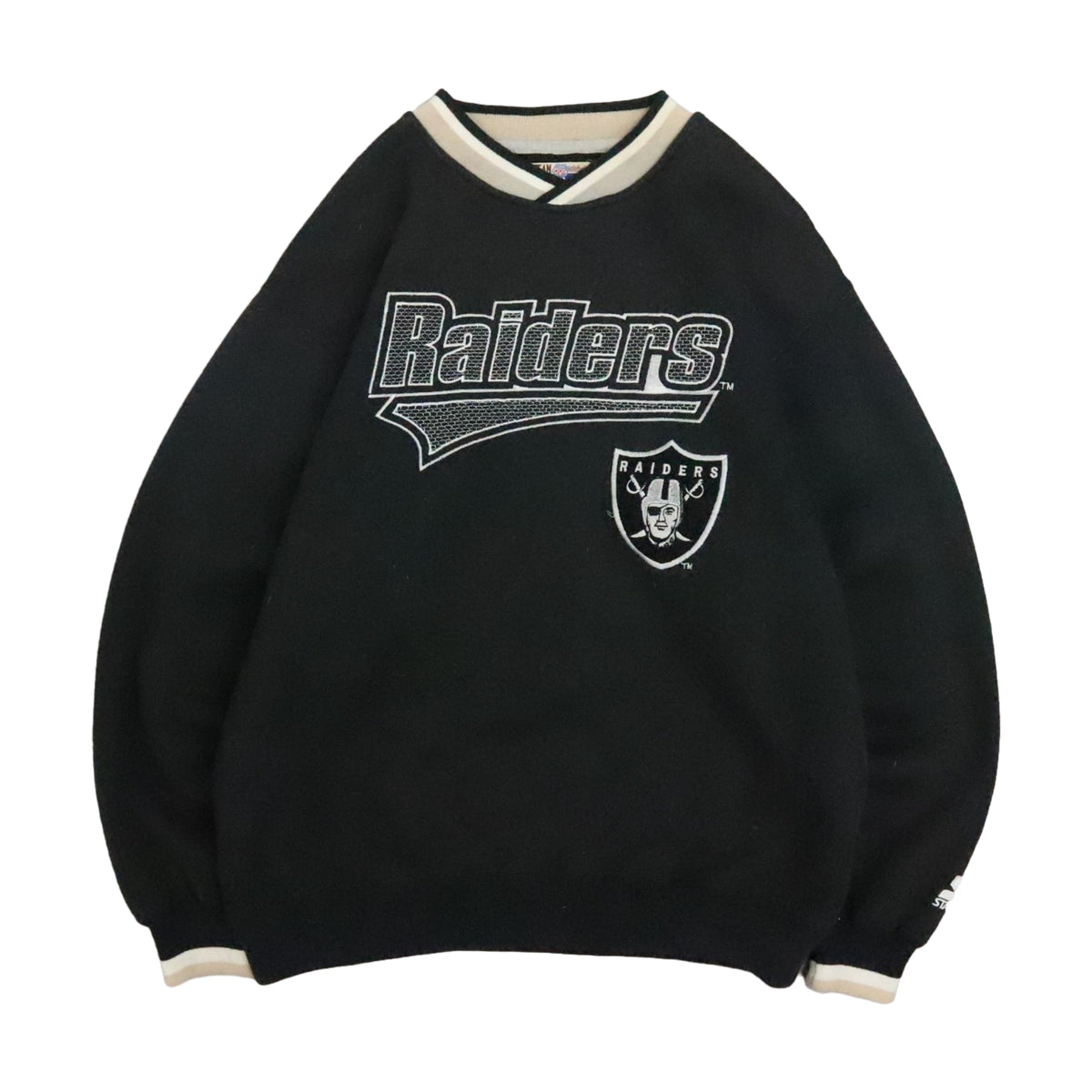 Vintage 90s Oakland Raiders Starter Sweatshirt - photo 1