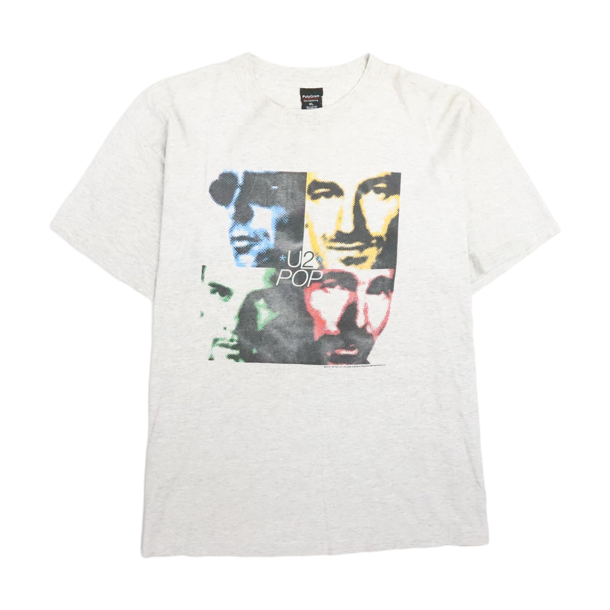 Vintage 1997 Polygram T-Shirt gray - photo 1