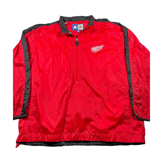 Vintage 90s Detroit Red Wings Starter Jacket red - photo 1