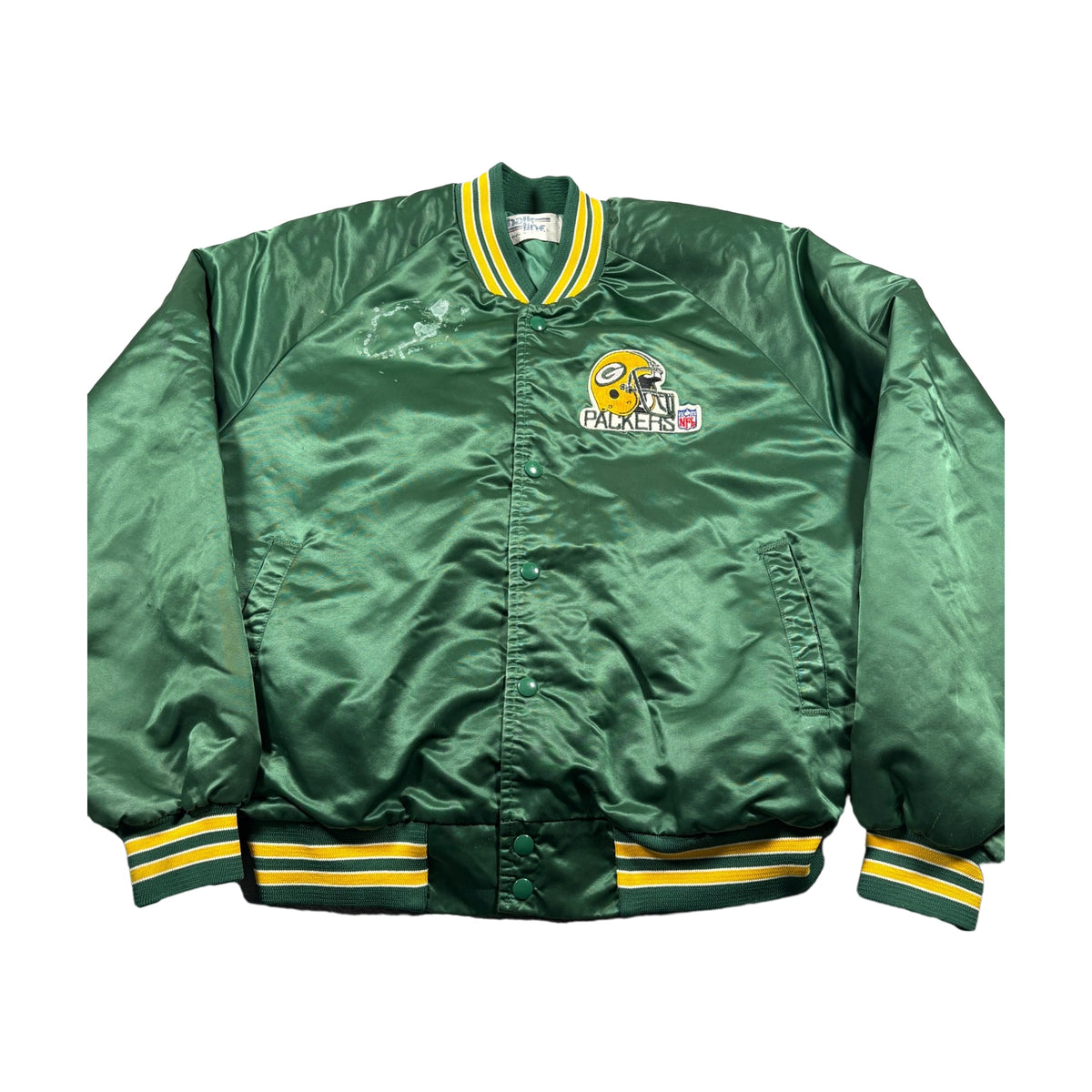 Vintage 90s Green Bay Packers Chalk Line Jacket green - photo 1