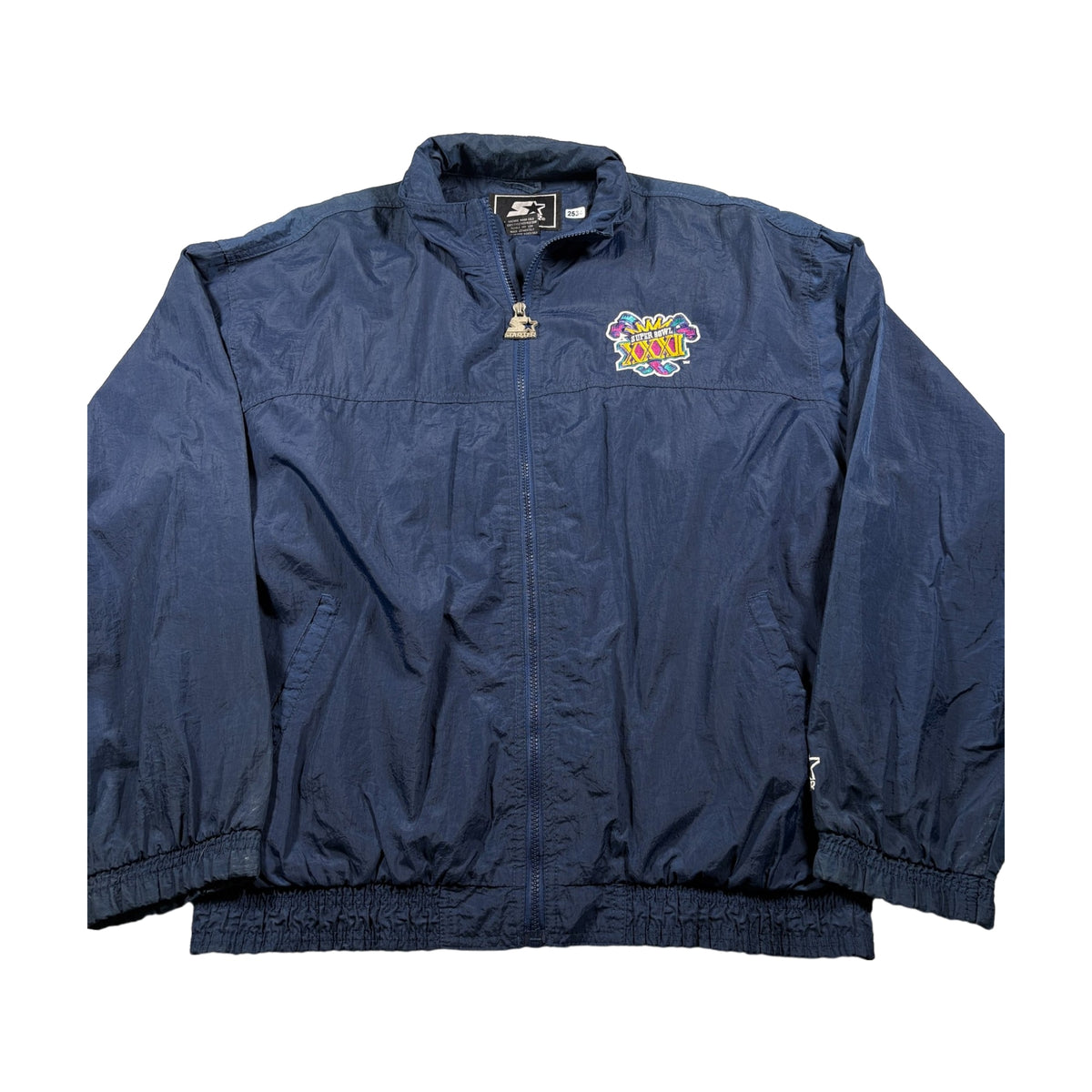 Vintage 1996 Packers vs Patriots Super Bowl Xxxi Starter Jacket blue - photo 1