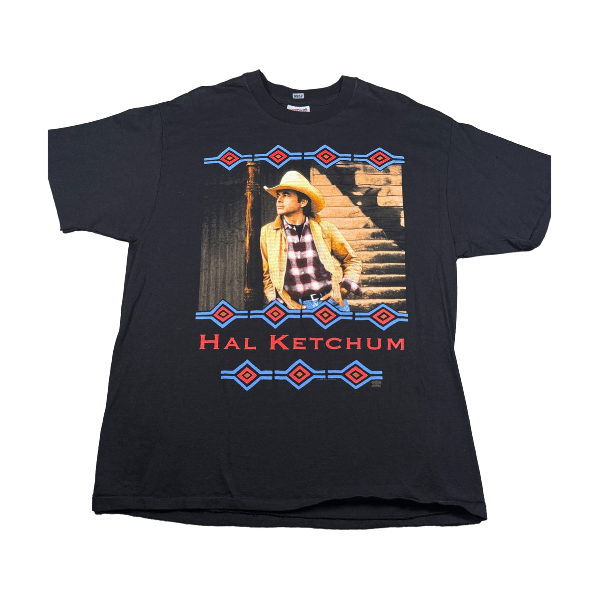 Vintage 1992 Tour Hanes T-Shirt black - photo 1