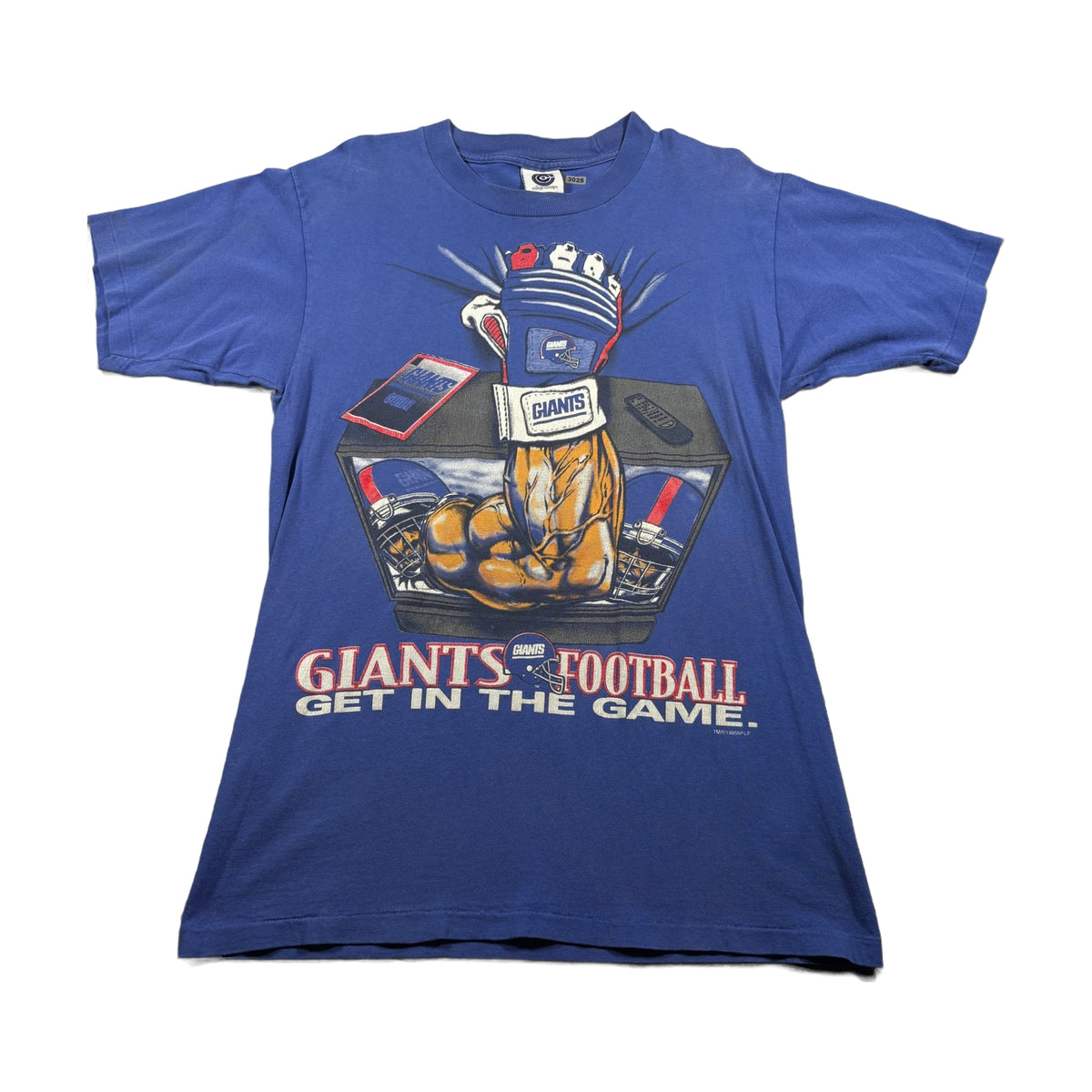 Vintage 1995 New York Giants College Concepts T-Shirt blue - photo 1
