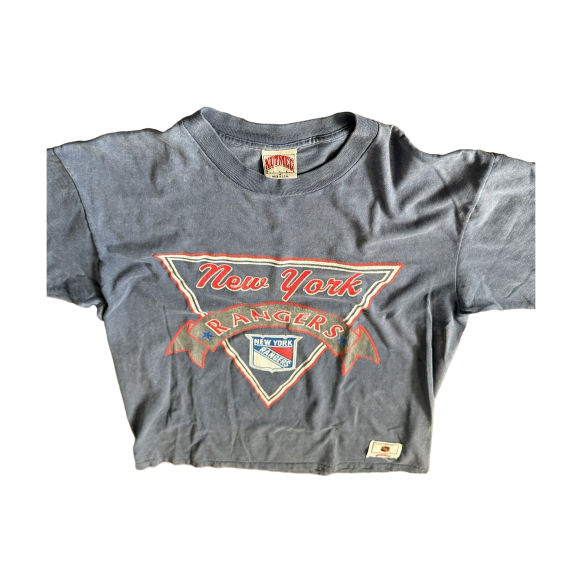 Vintage 90s New York Rangers Nutmeg T-Shirt blue - photo 1