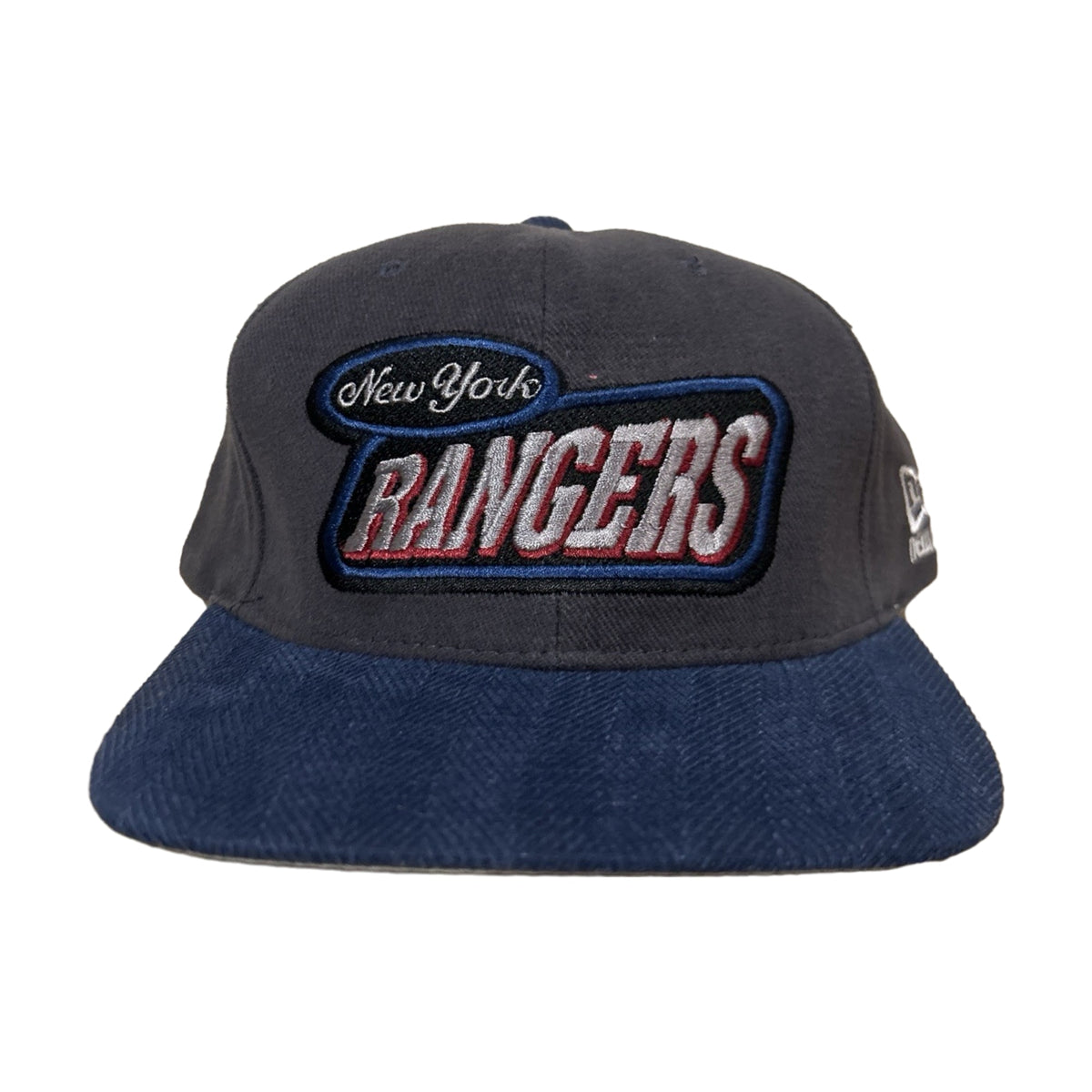 Vintage 90s New York Rangers New Era Snapback Hat multi-color - photo 1