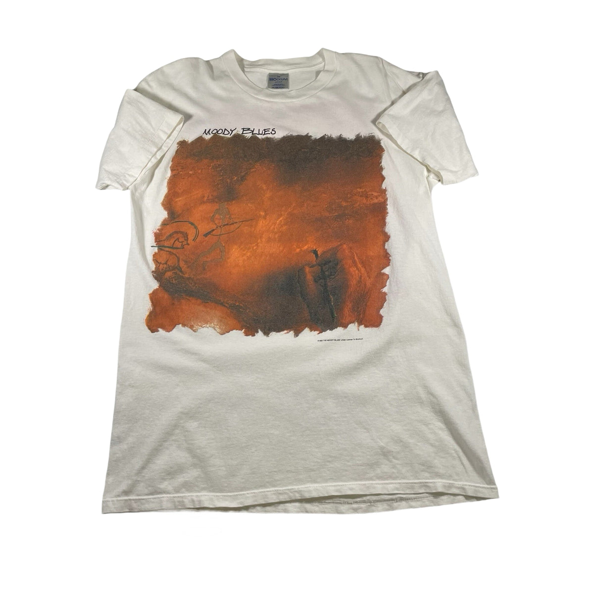 Vintage 1992 Moody Blues Brockum T-Shirt white - photo 1