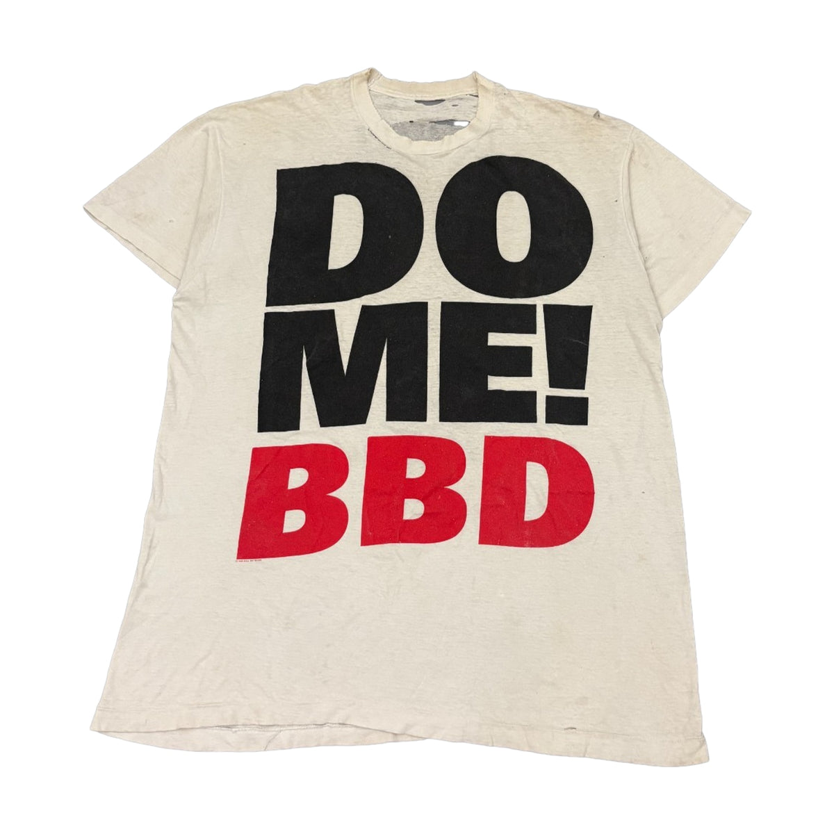 Vintage 90s Bell Biv DeVoe BBD Do Me Unbranded T-Shirt white - photo 1