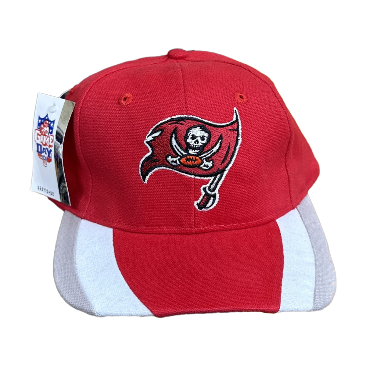 Vintage 90s Tampa Bay Buccaneers Twins Enterprise Snapback Hat red - photo 1