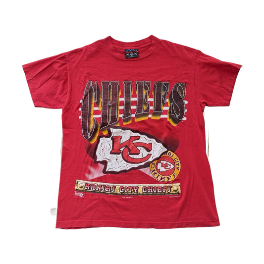 Vintage 1994 Kansas City Chiefs Magic Johnson Magic Johnson T-Shirt red - photo 1