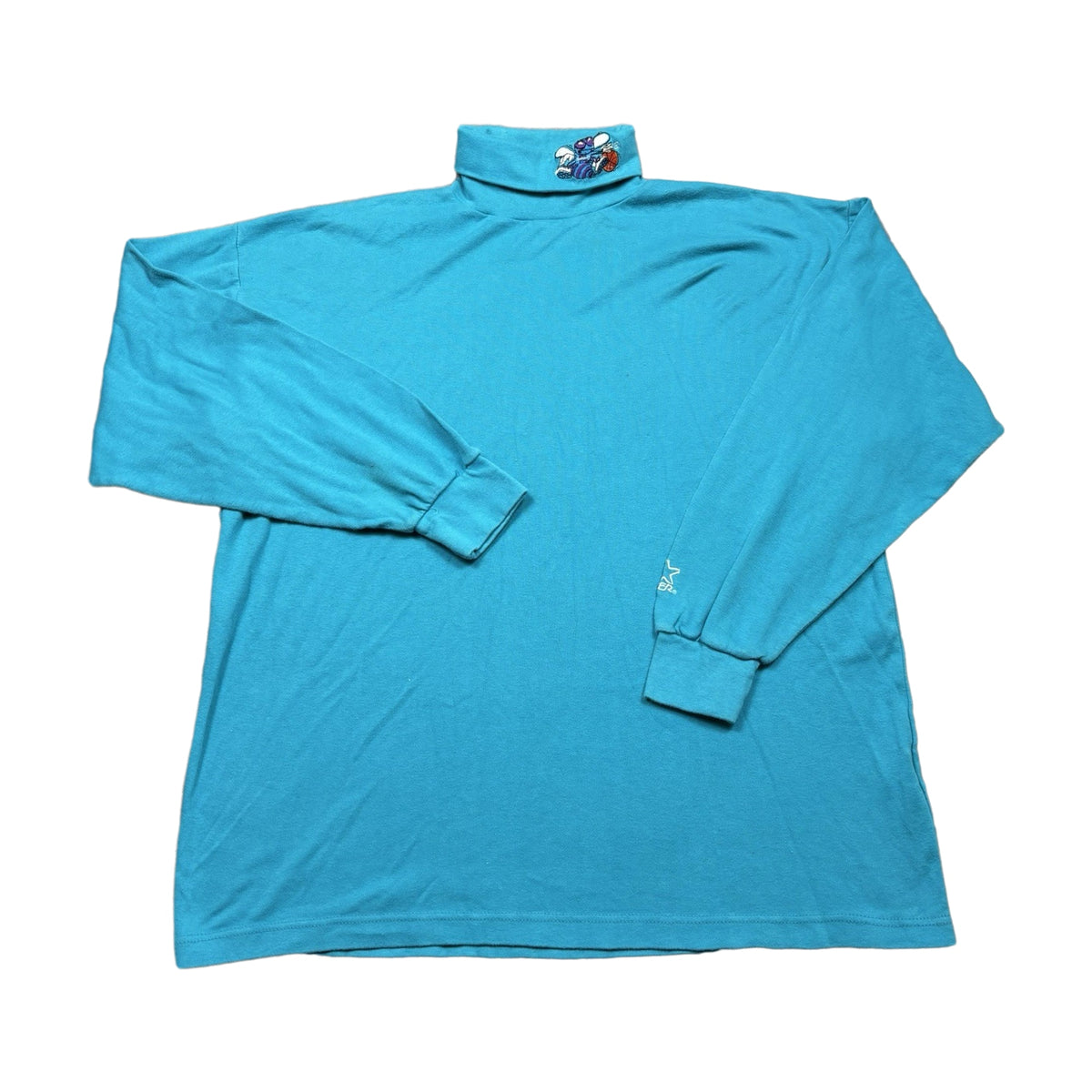 Vintage 90s Charlotte Hornets Starter T-Shirt blue - photo 1