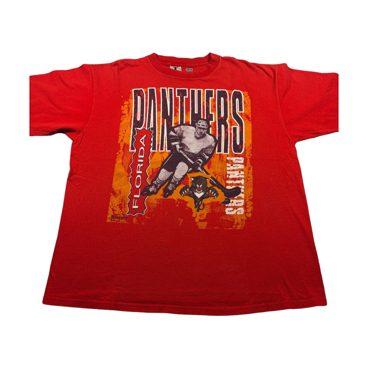 Vintage 1993 Florida Panthers Jostens T-Shirt red - photo 1