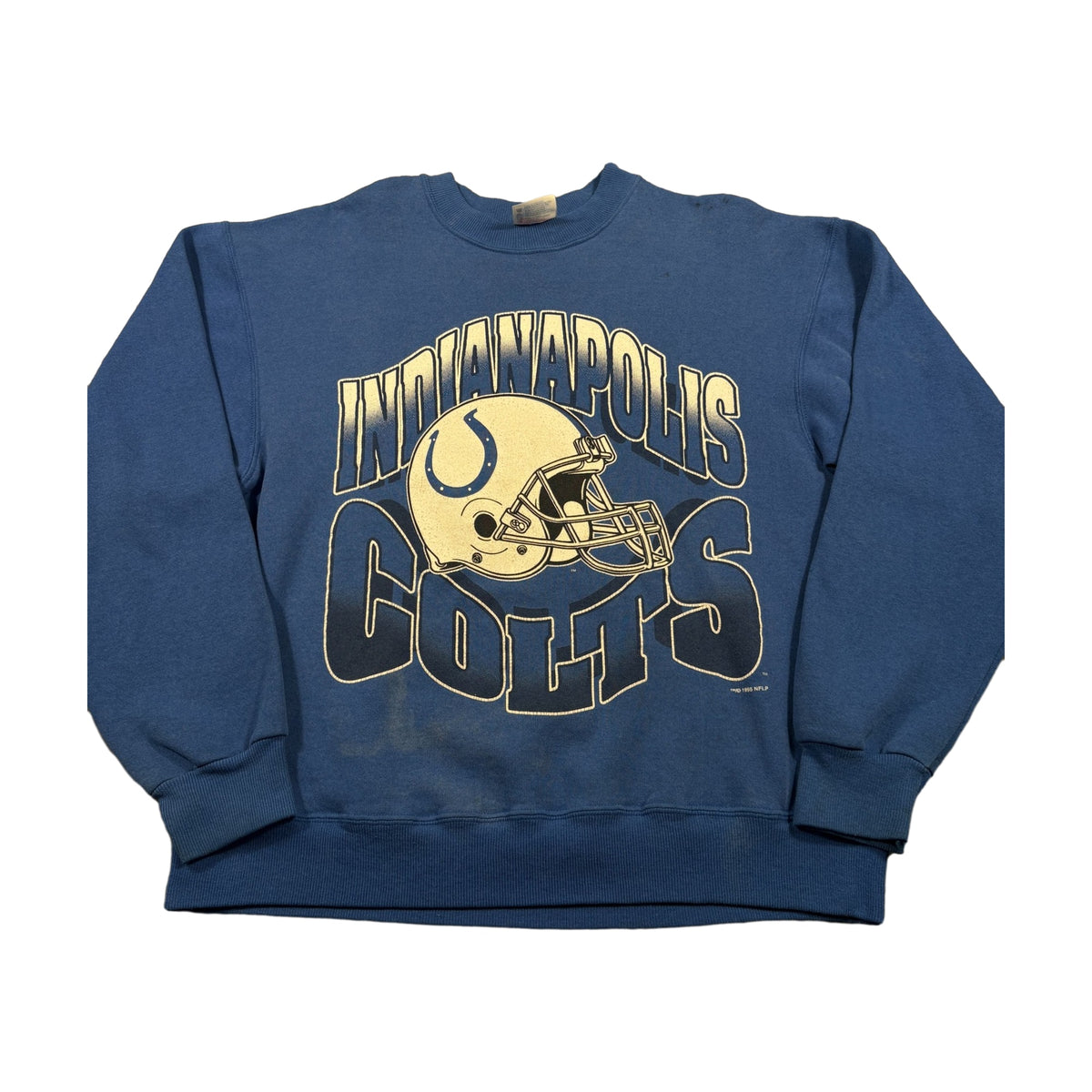 Vintage 1995 Indianapolis Colts Hanes Sweatshirt blue - photo 1