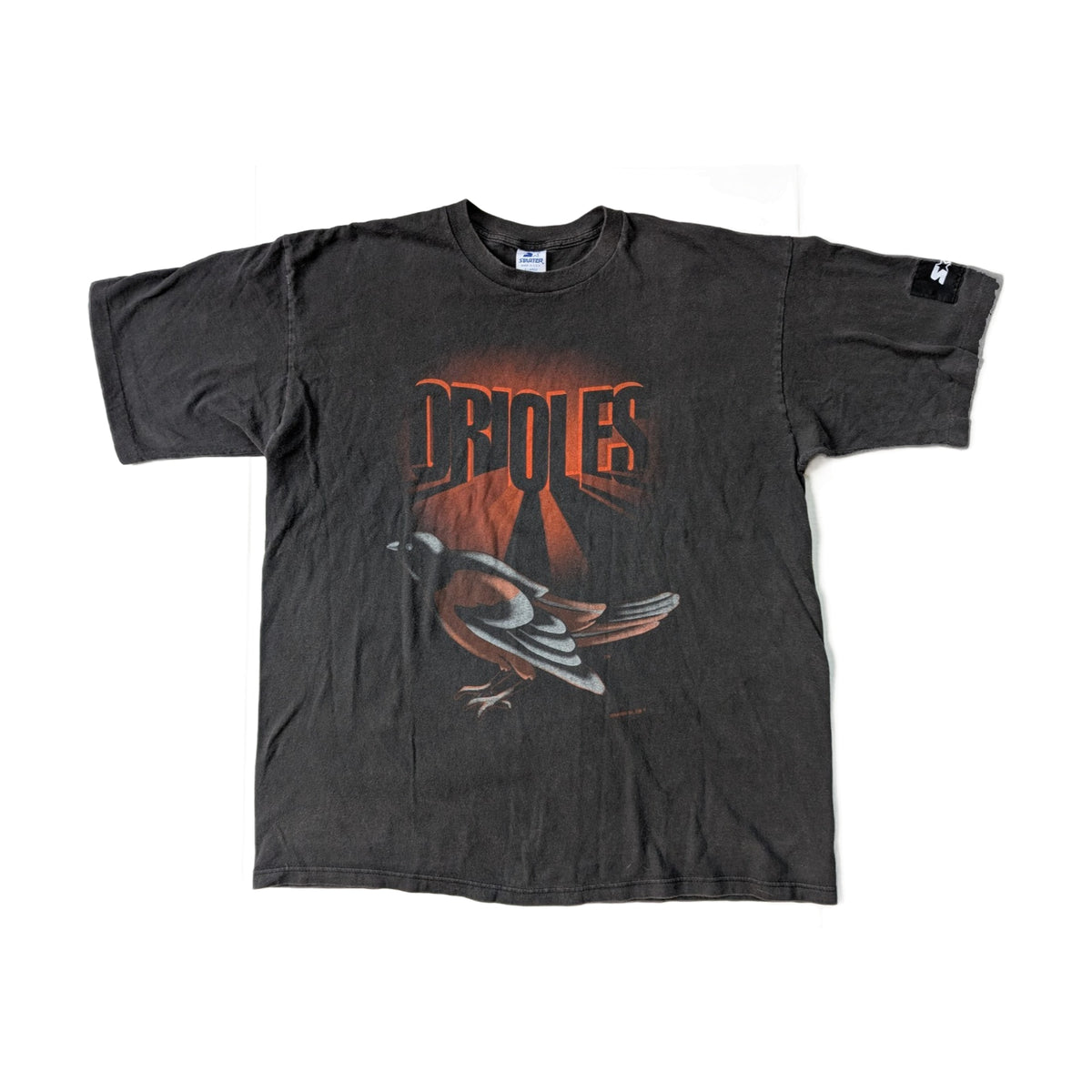 Vintage 90s Baltimore Orioles Starter T-Shirt black - photo 1