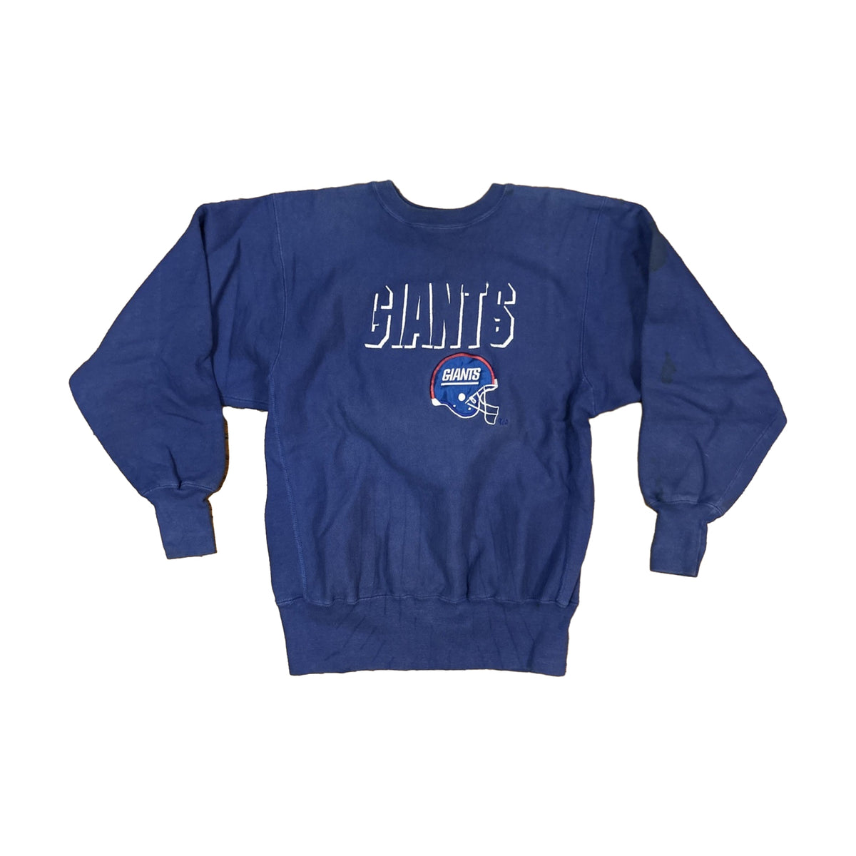 Vintage 90s New York Giants Champion Sweatshirt blue - photo 1
