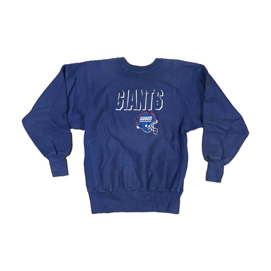 Vintage 90s New York Giants Champion Sweatshirt blue - photo 1