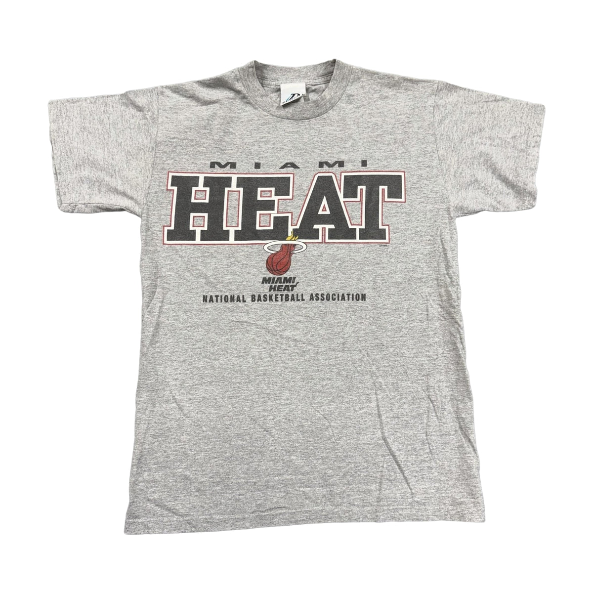 Vintage 90s Miami Heat Unbranded T-Shirt gray - photo 1