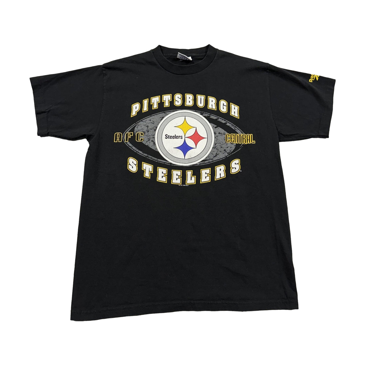 Vintage 90s Pittsburgh Steelers Reebok T-Shirt black - photo 1