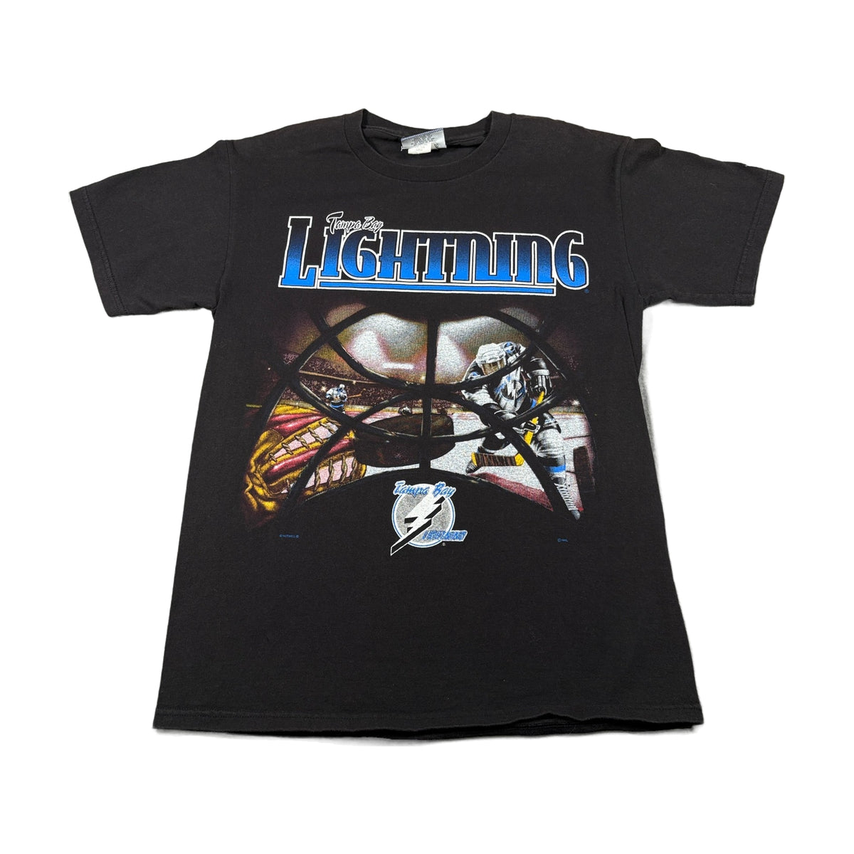 Vintage 90s Tampa Bay Lightning Lee T-Shirt black - photo 1