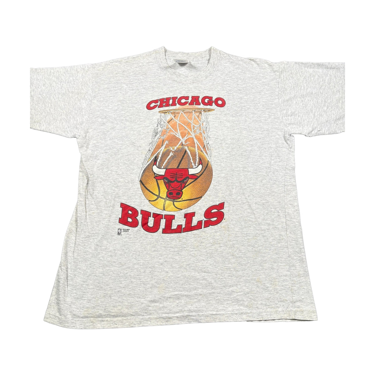 Vintage 90s Chicago Bulls Artex T-Shirt gray - photo 1