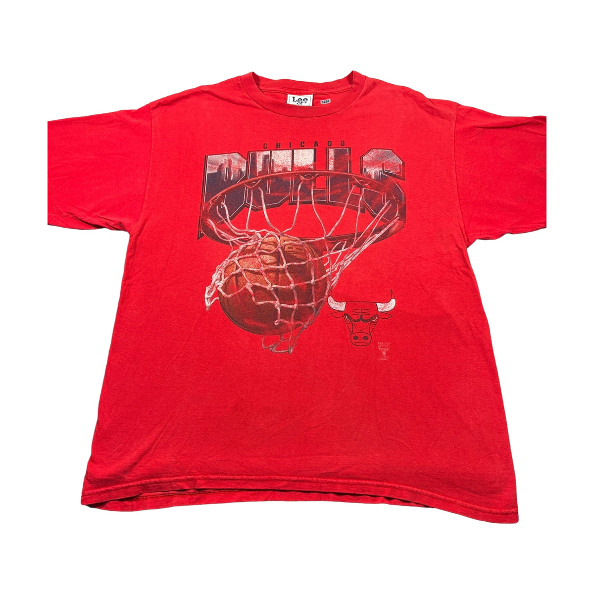 Vintage 90s Chicago Bulls Lee Sport T-Shirt red - photo 1