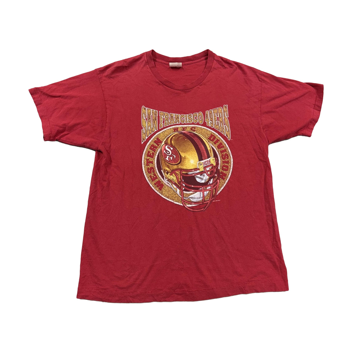 Vintage 90s San Francisco 49ers Pro Player T-Shirt red - photo 1