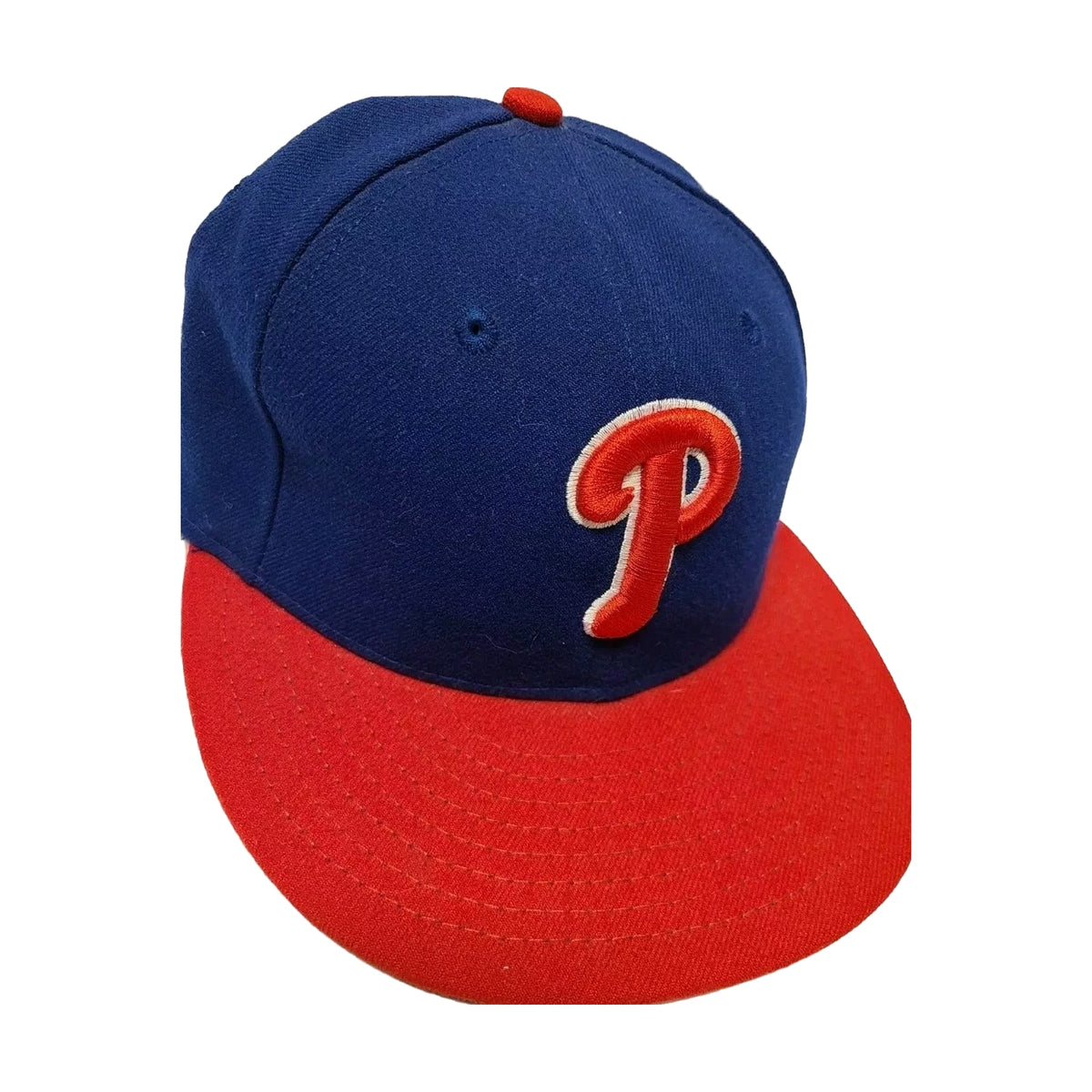 Vintage Philadelphia Phillies New Era Hat red blue - photo 1