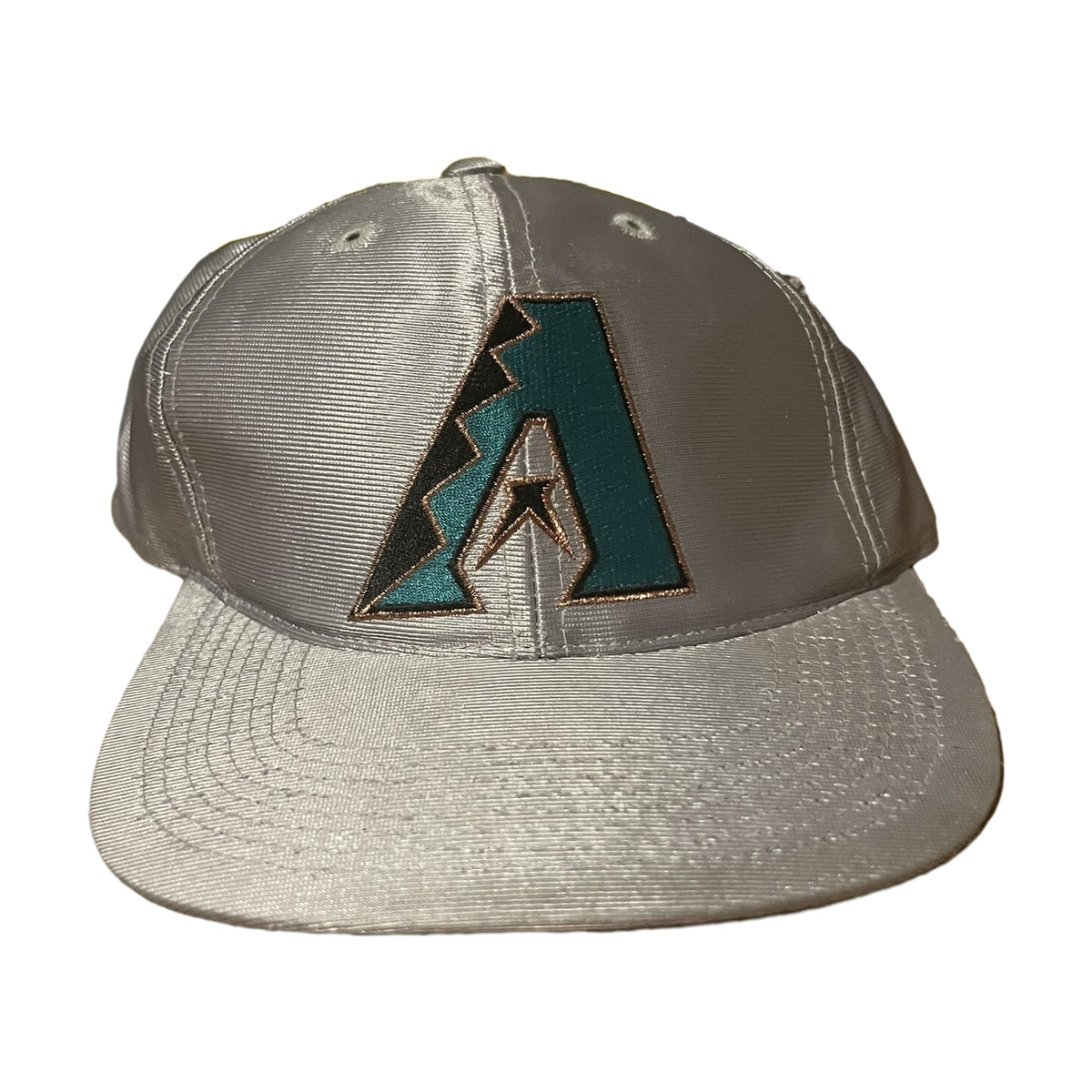Vintage 90s Arizona Diamondbacks Outdoor Cap Novelty silver - photo 1