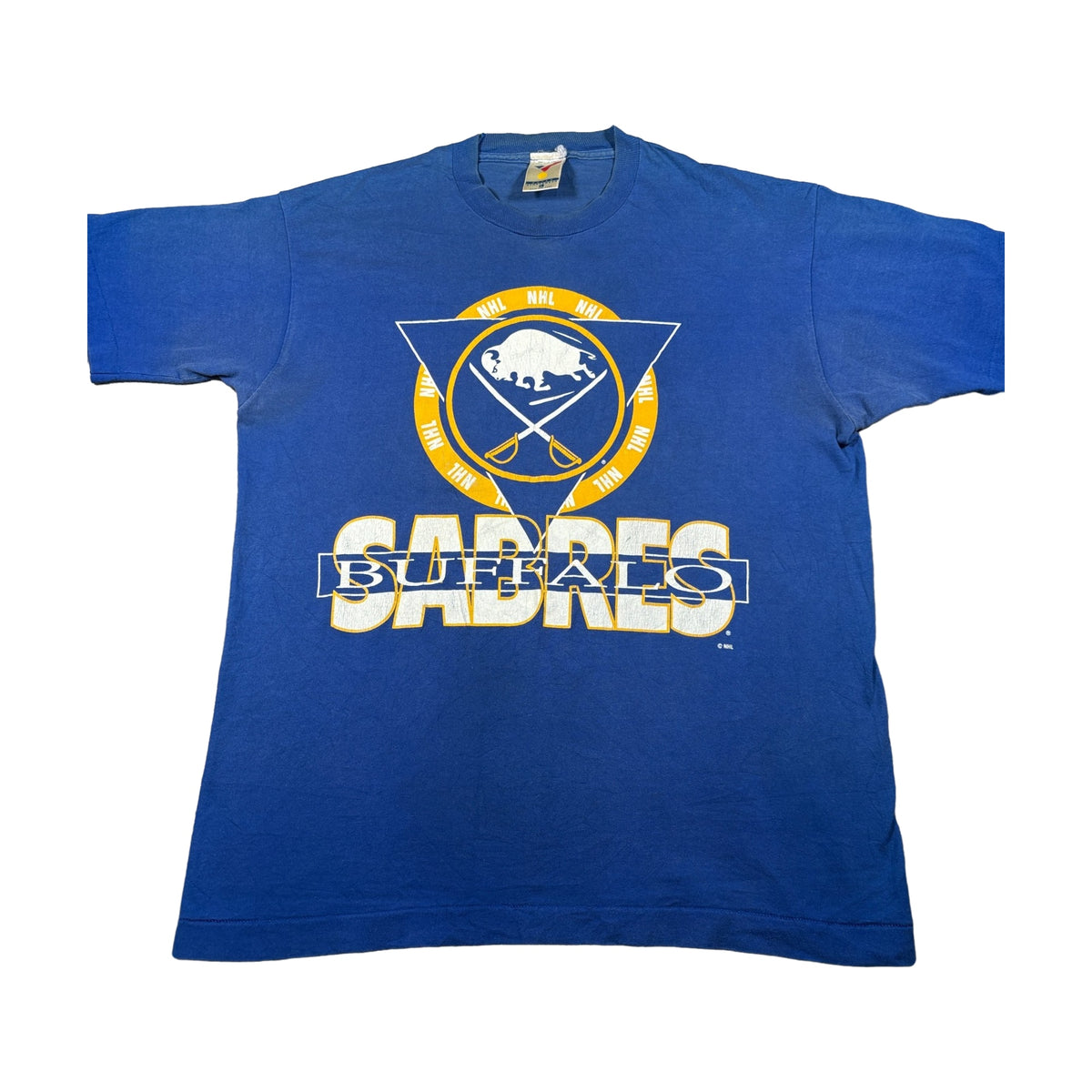Vintage 90s Buffalo Sabres Artex T-Shirt blue - photo 1