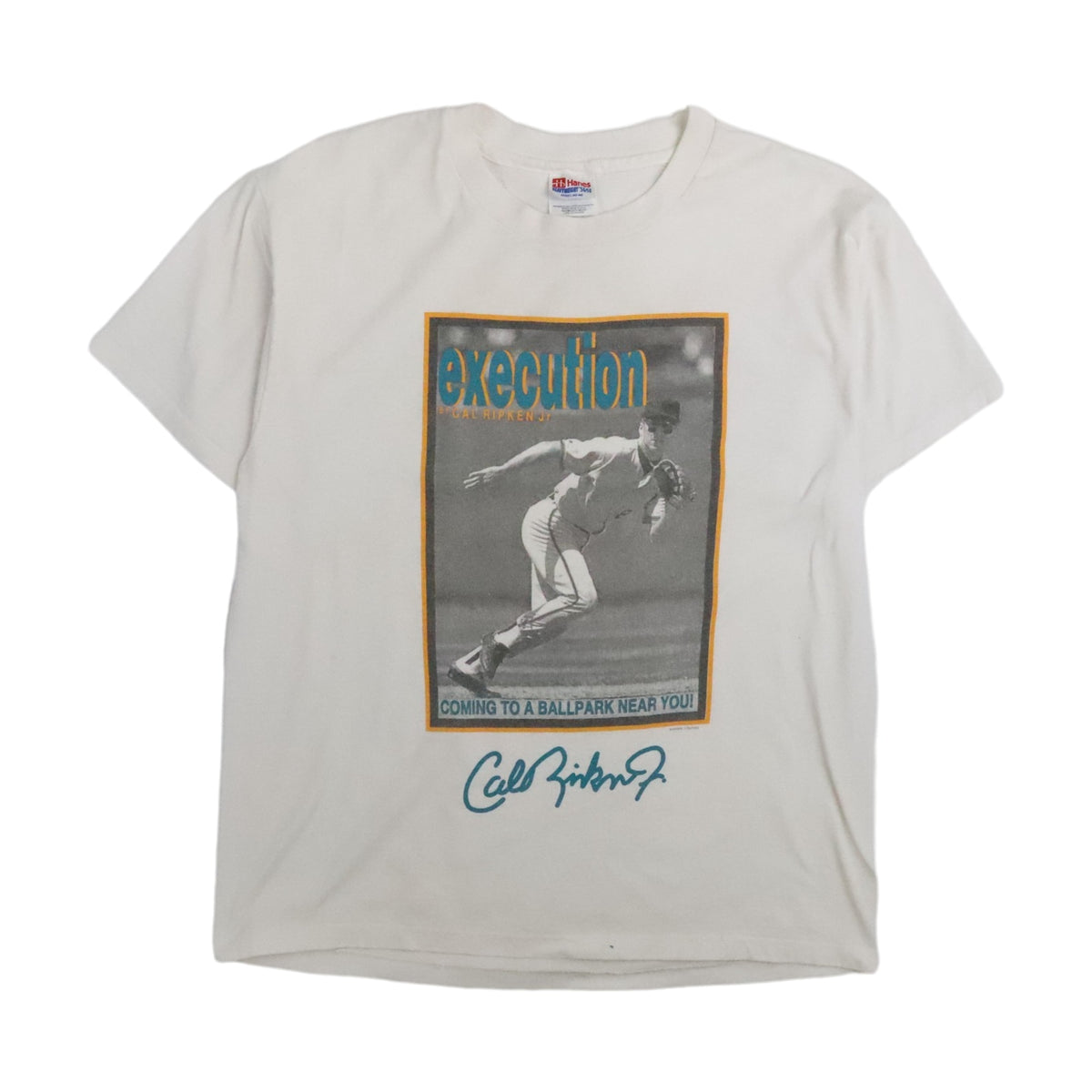 Vintage 90s Cal Ripken Jr. T-Shirt - photo 1