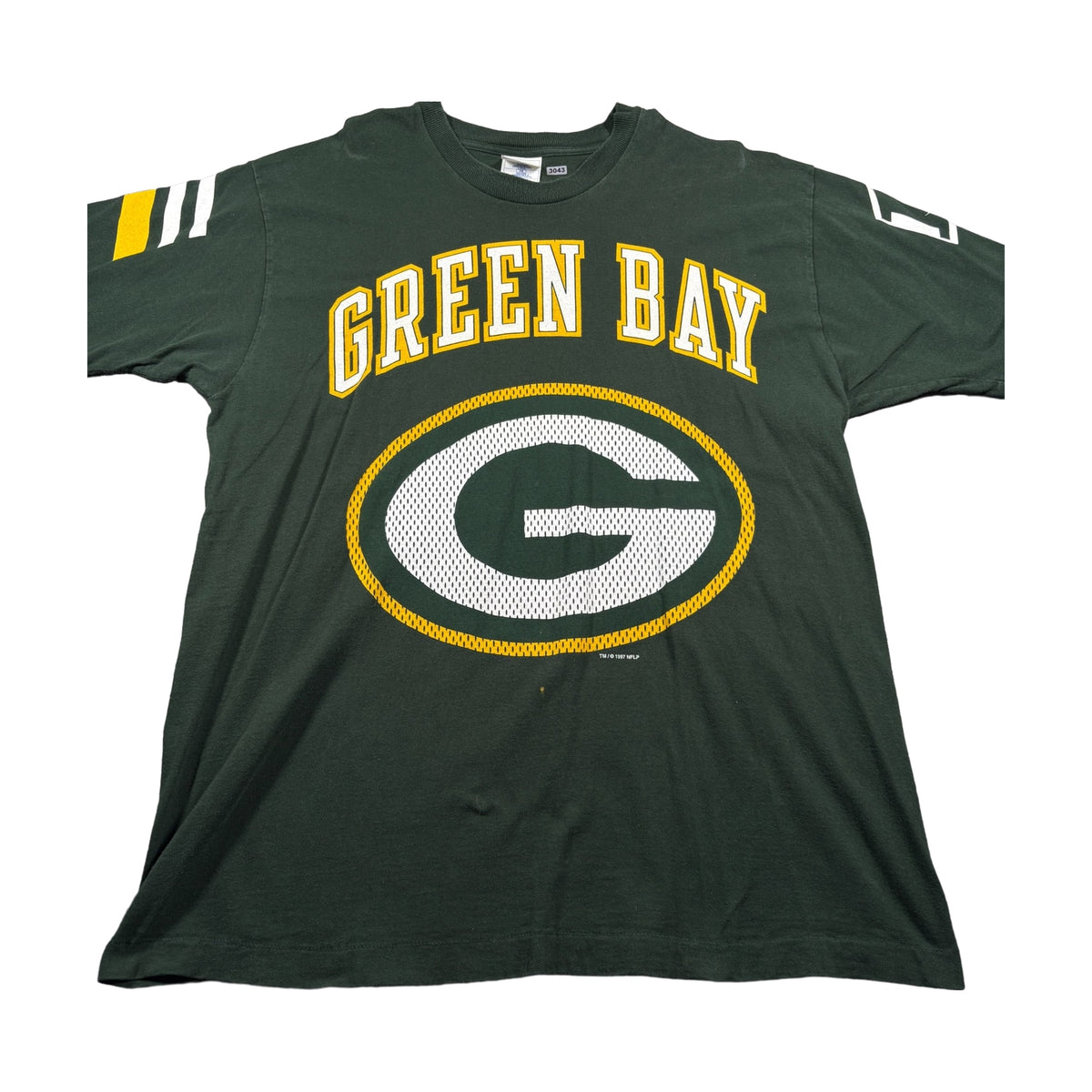 Vintage 1997 Green Bay Packers Pro Player T-Shirt green - photo 1