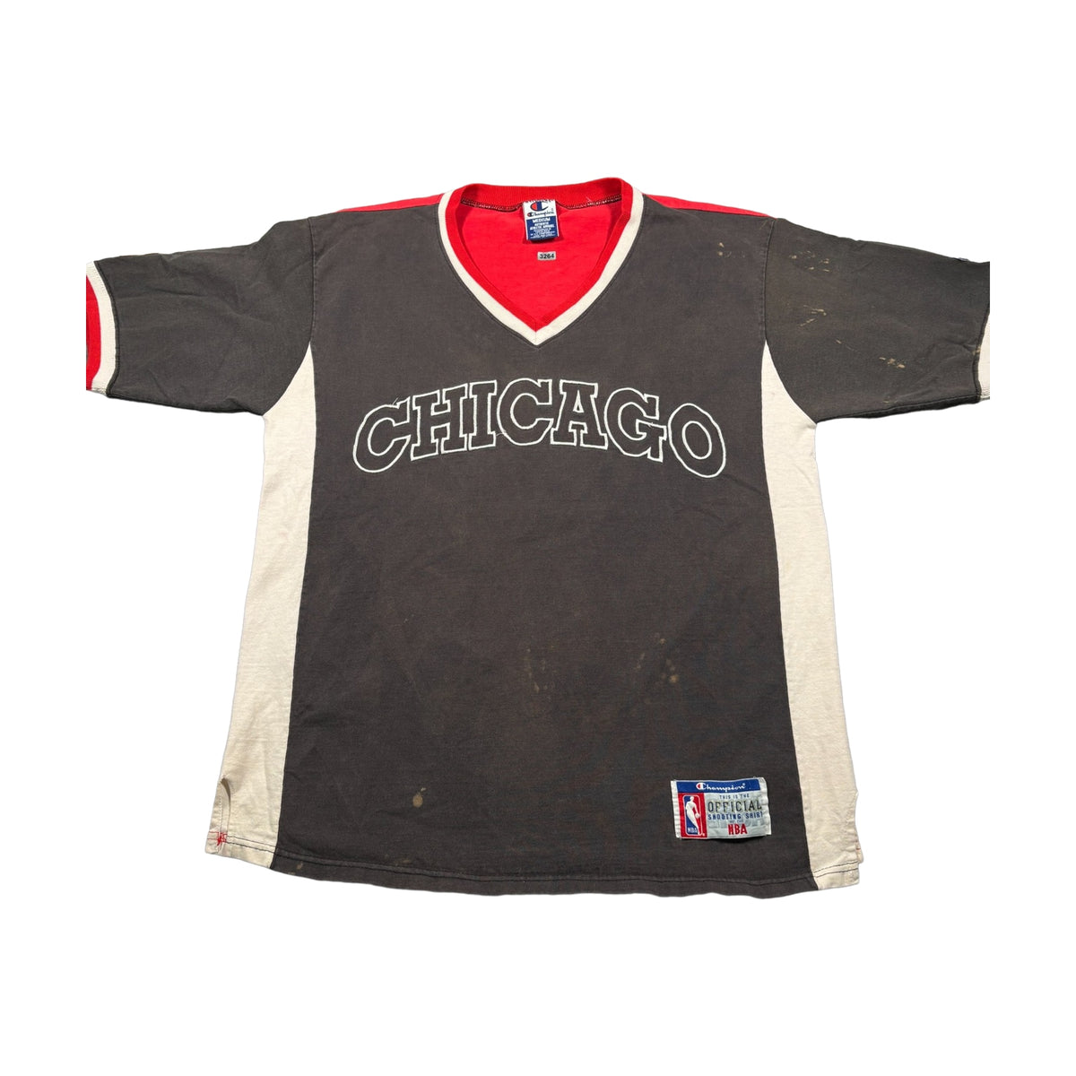 Vintage 90s Chicago Bulls Champion T-Shirt black - photo 1