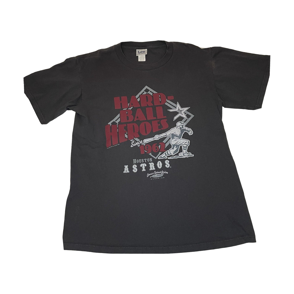 Vintage 2004 Houston Astros Lee Sport T-Shirt black - photo 1