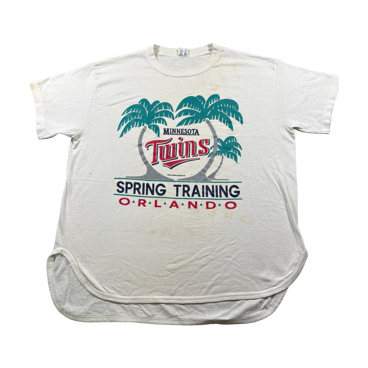 Vintage 1989 Minnesota Twins Champion T-Shirt white - photo 1