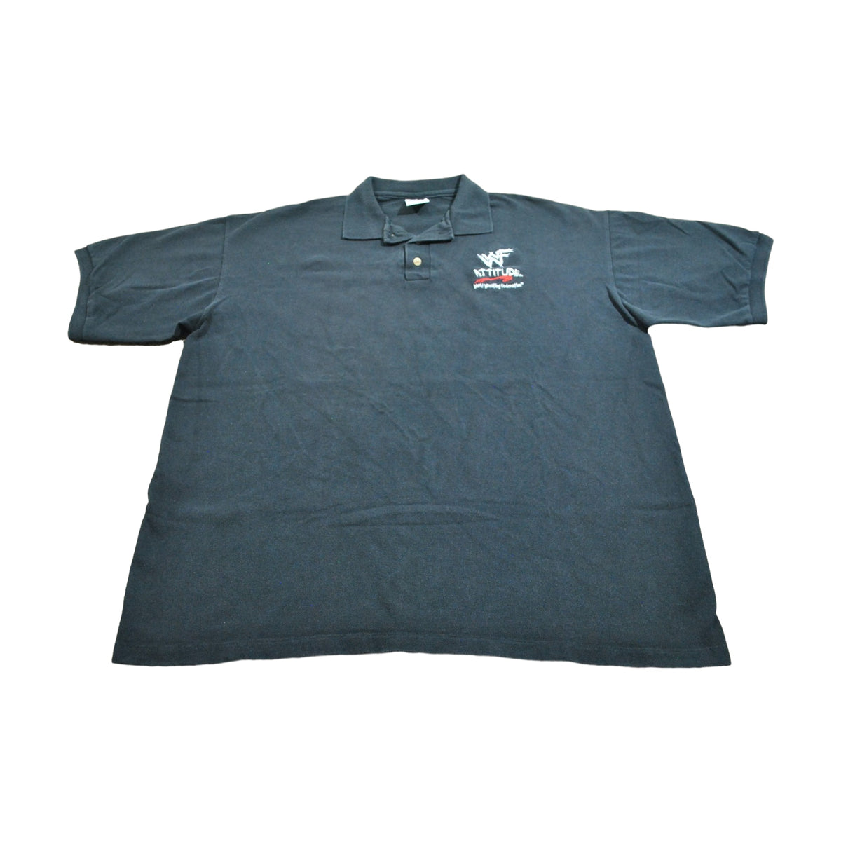 Vintage 90s Unbranded Polo Shirt black - photo 1