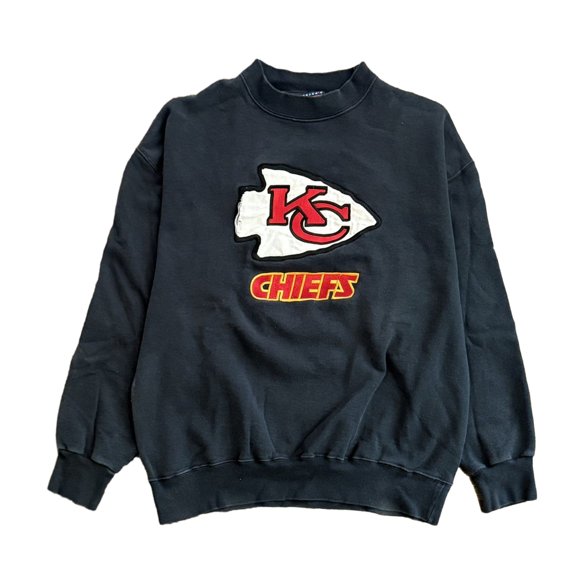 Vintage 90s Kansas City Chiefs Magic Johnson Magic Johnson T's Sweatshirt black - photo 1