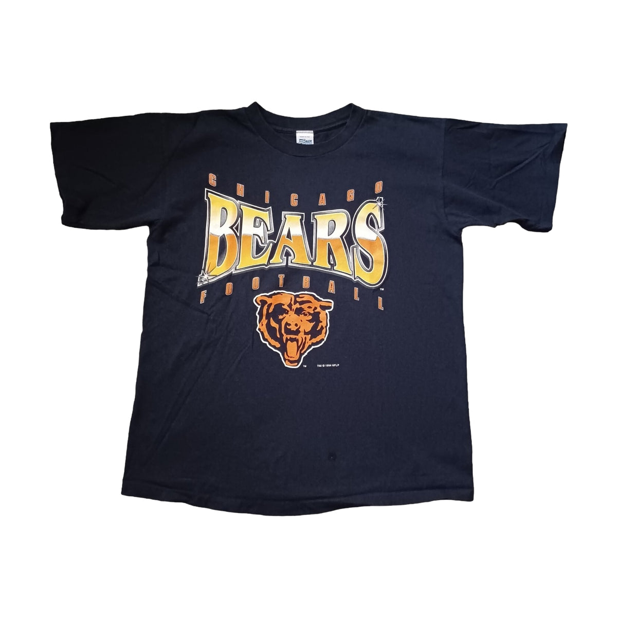 Vintage 90s Chicago Bears Salem T-Shirt blue - photo 1
