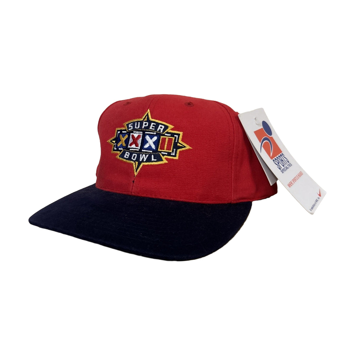 Vintage 1988 Super Bowl Xxii Sports Specialties Hat red - photo 1