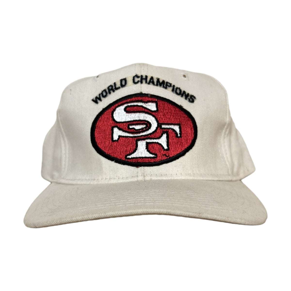 Vintage 90s San Francisco 49ers World Champions New Era Snapback Hat multi-color - photo 1