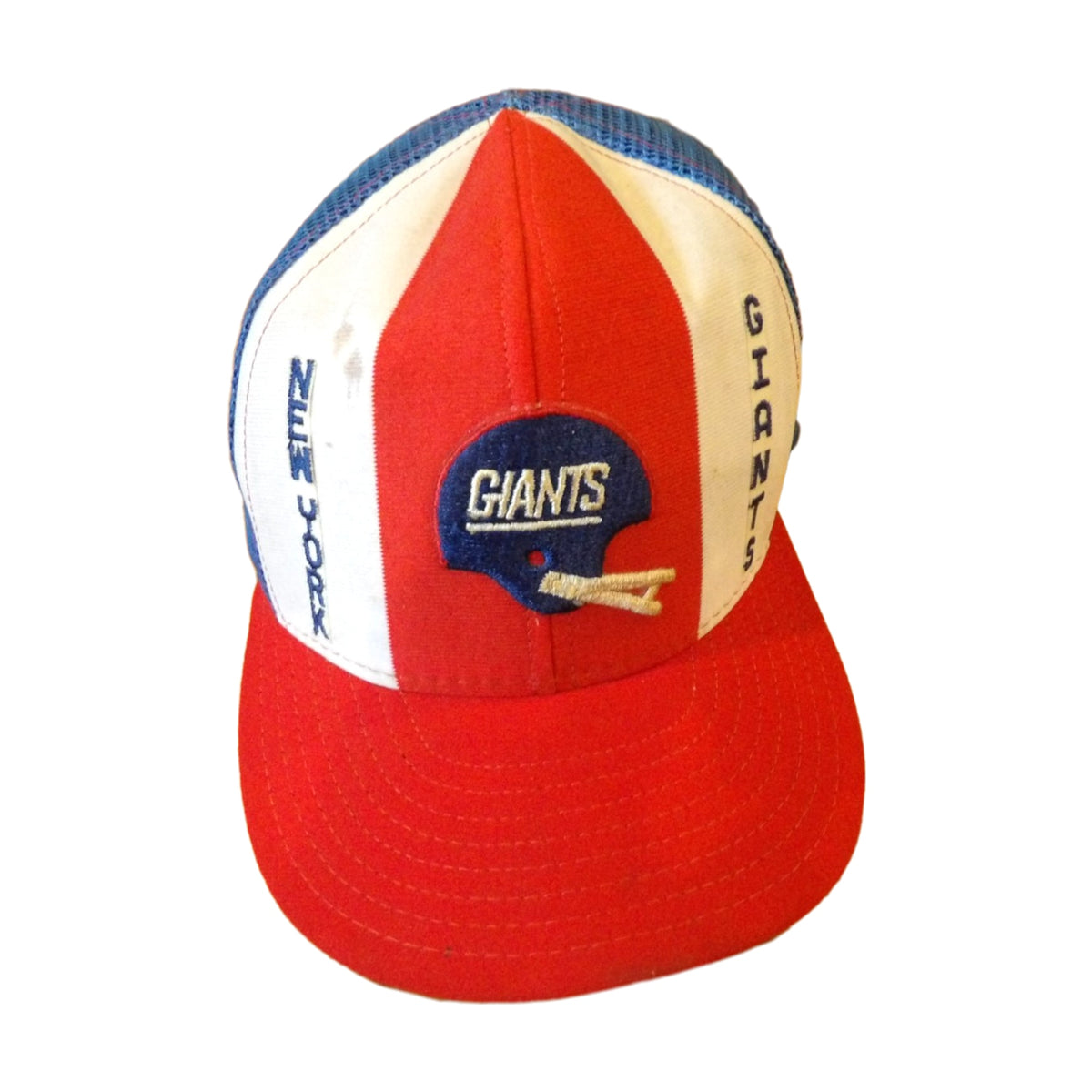 Vintage 80s New York Giants Team NFL Snapback Hat blue - photo 1