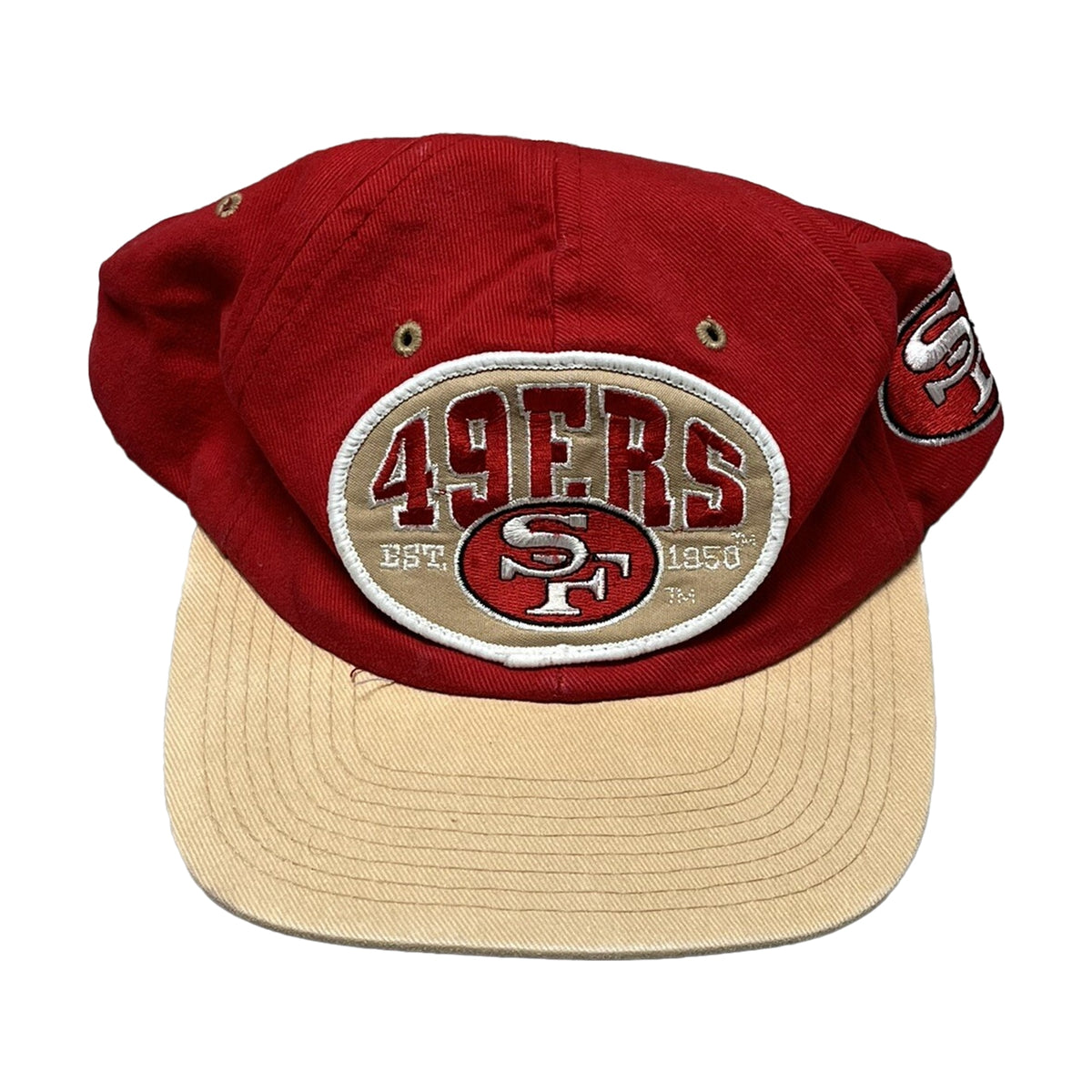 Vintage San Francisco 49ers Nutmeg Snapback Hat multi-color - photo 1